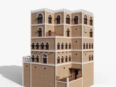 Lavish Apartment Low-poly 3D model