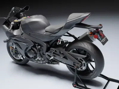 Suzuki GSX R 1000 2020 Low-poly 3D model
