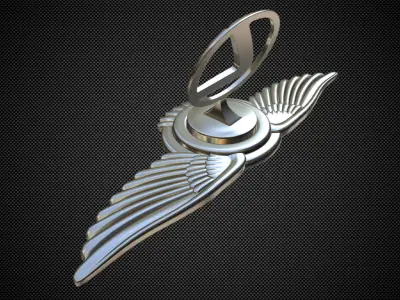 lexus logo 3D model from CGTrader