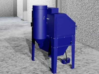 SB-420 Sandblasting Cabinet 3D model