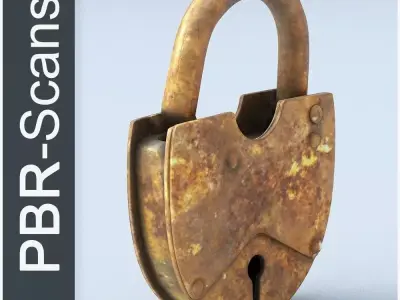 Lock Middle SM 3D model