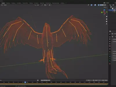 Hawk A3 Free low-poly 3D model purchase