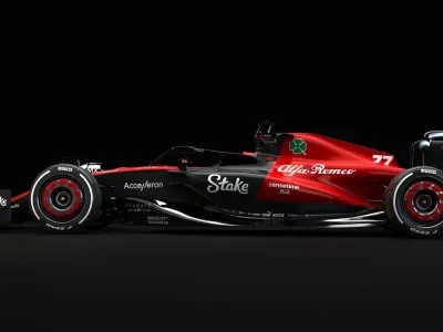 F1 Alfa Romeo C43 Season 2023 3D model