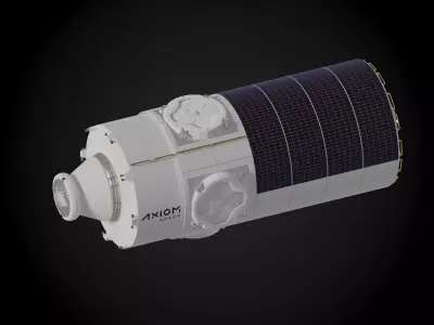 Axiom Space Station Core Module 3D model
