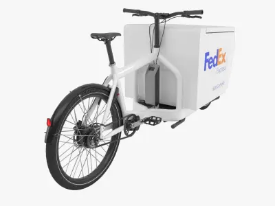  FedEx Cargo Bike 3D model