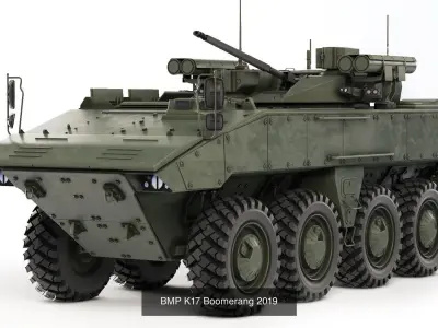 Large collection of equipment of the Russian Armed Forces 3D Model Pack