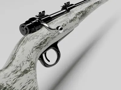 FPS Hunting Rifle 3D model