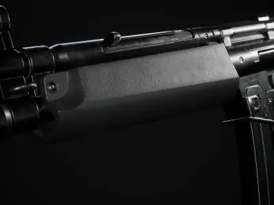 MP5 SMG Low-poly 3D model purchase