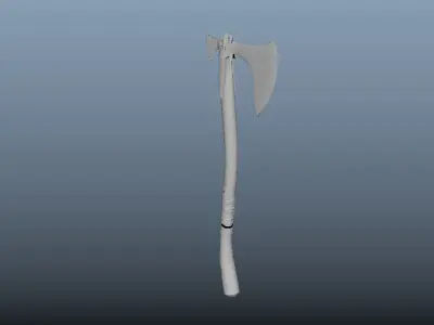 Stylized Axe 3D model 3D model
