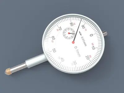 Dial indicator 3D model