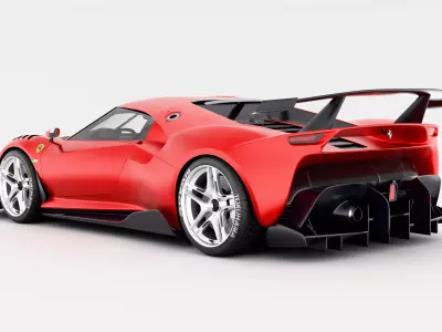 Ferrari P80C 2019 3D model