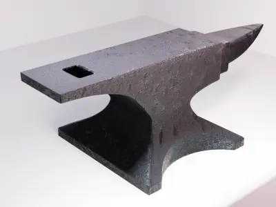 Industrial Anvil 3D model