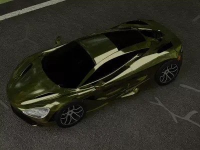 Car replica 3D model