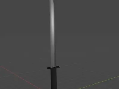 Low-Poly Sword Free low-poly 3D model get