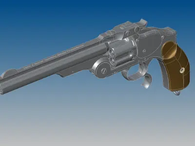 Schofield Russian 3D model