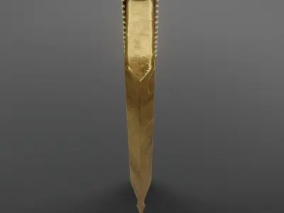 Viking Axe Low-poly 3D model