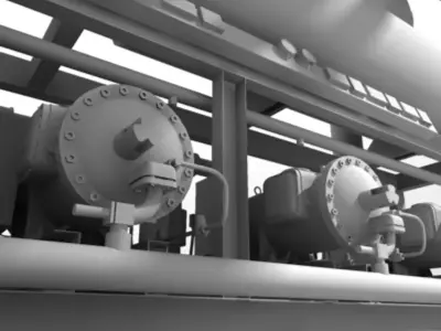 Compressors 3D model