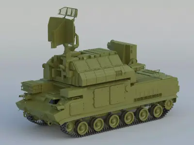 9K330 Tor SA-15 Gauntlet 3D model purchase