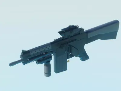 Subfusil mkIII 3D model
