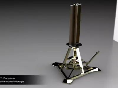 Savonius Wind Turbine Free 3D model