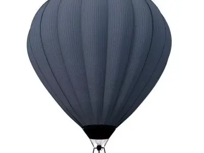 Hot air balloon 3D model purchase
