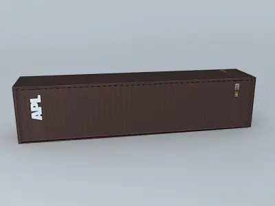 APL Container 40 Free 3D model