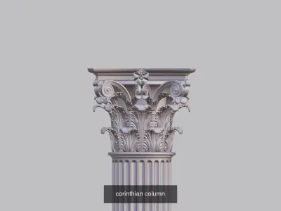 Ancient Greek column capital pack