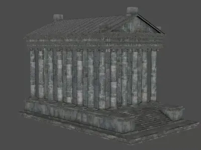 Garni Temple Armenia  3D model