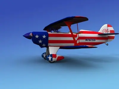 Pitts Special 3D model purchase