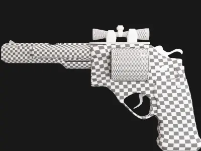 Golden Magnum 3D model