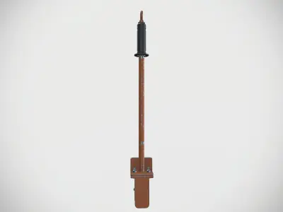 Asset Holder Low-poly 3D model