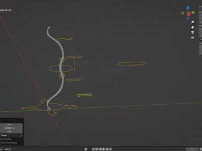longbow bundle rig Free low-poly 3D model