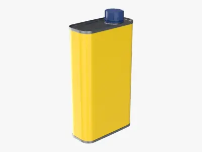 Liquid tin can 02 3D model