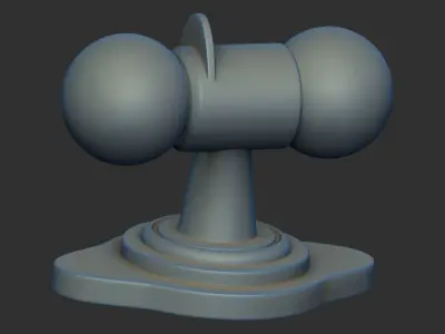 30 Control Panel IMM Brushes and 3D Models Pack 3D model