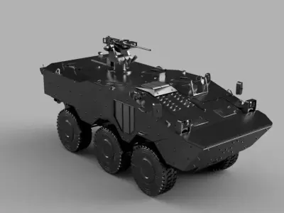 VBTP - GUARANI 6x6 Tower REMAX 3D print model