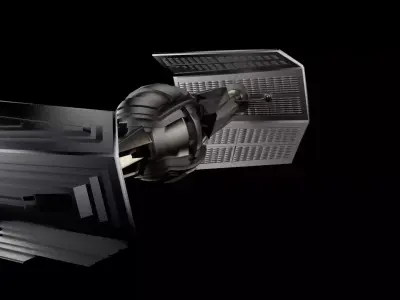Starcraft spacecraft 3D model