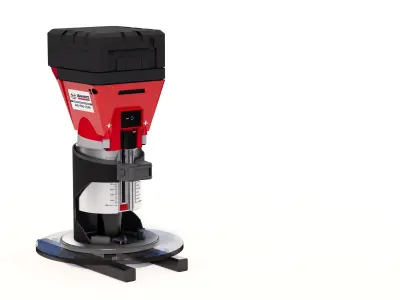  Milwaukee M18 FUEL Cordless Compact Router 3D model