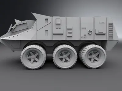 Joe90 U57 Truck 3D print model