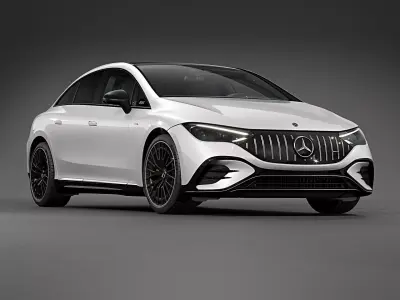 2023 Mercedes-AMG EQE 53 3D model