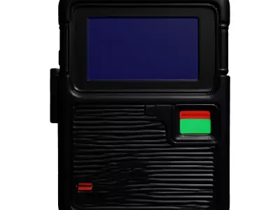 Retro SciFi Handheld Communication Device 3D model