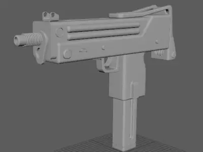 Avtomat PP 3D model