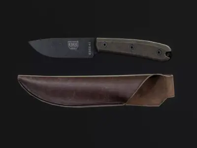 ESEE Model 4 Low-poly 3D model