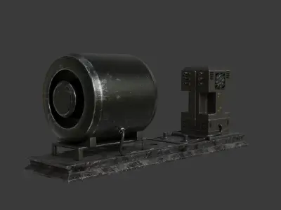 Old Machine 3D model