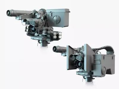 M151 Protector and M153 CROWS RWS Set 3D Model Pack