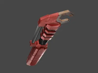 LOW POLY Energizon Wrench Low-poly 3D model