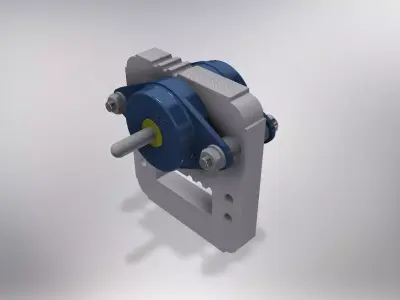 motor gearbox 3D model