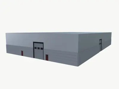 Warehouse 3D model shop