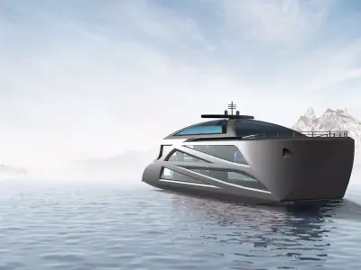 Yacht Concept 3D model