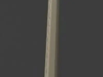 High -poly Medieval weapons Collection Low-poly 3D model
