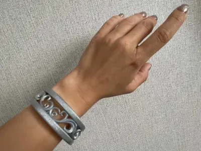 Ornate Bracelet Intricate Patterns Design for printing 3D print model